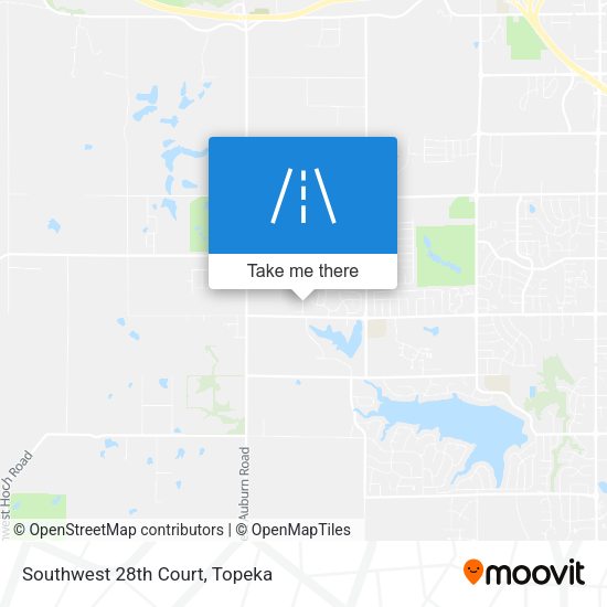 Southwest 28th Court map