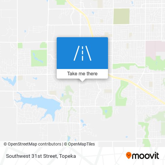 Southwest 31st Street map