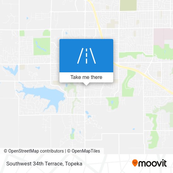 Southwest 34th Terrace map