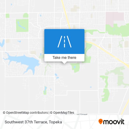 Mapa de Southwest 37th Terrace