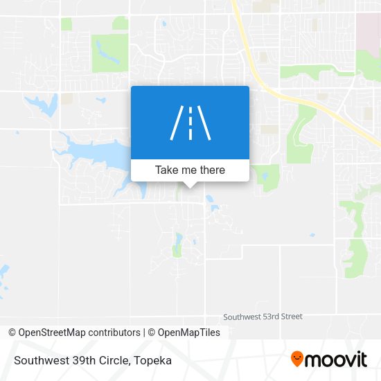 Southwest 39th Circle map