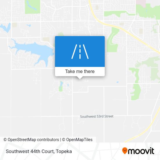 Mapa de Southwest 44th Court