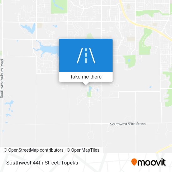 Southwest 44th Street map