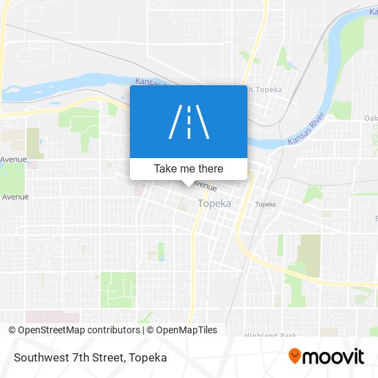 Southwest 7th Street map