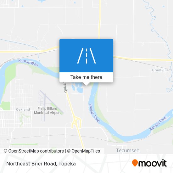 Northeast Brier Road map