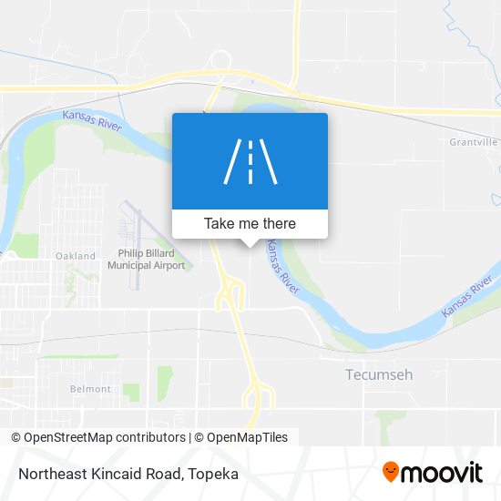 Mapa de Northeast Kincaid Road