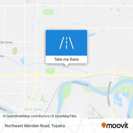 Mapa de Northeast Meriden Road