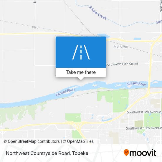 Northwest Countryside Road map