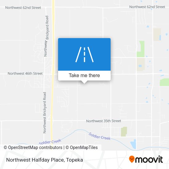 Northwest Halfday Place map