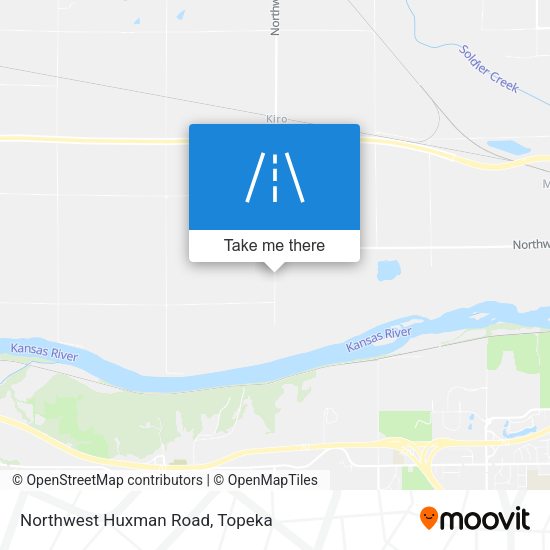 Northwest Huxman Road map