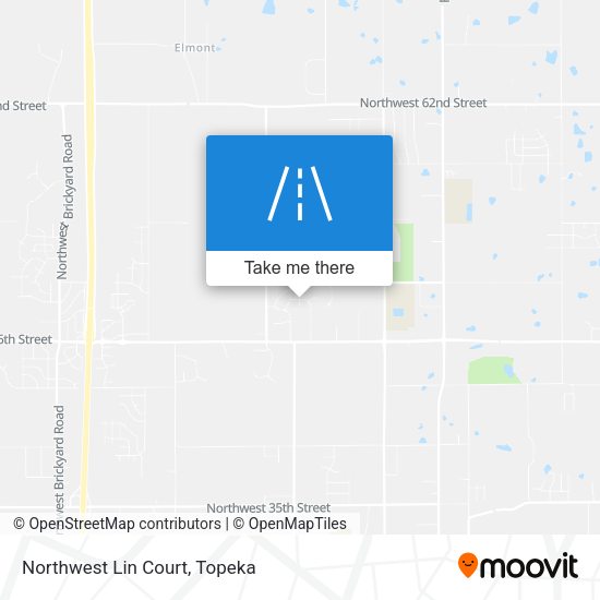 Mapa de Northwest Lin Court