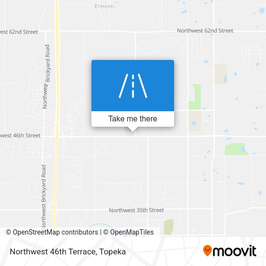 Northwest 46th Terrace map
