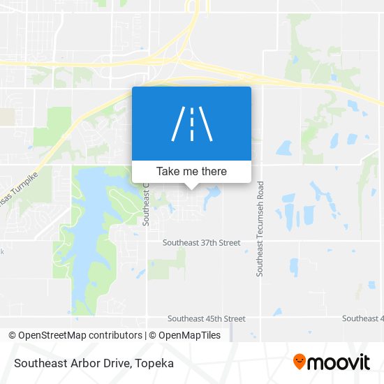 Mapa de Southeast Arbor Drive