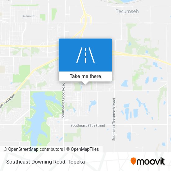 Mapa de Southeast Downing Road