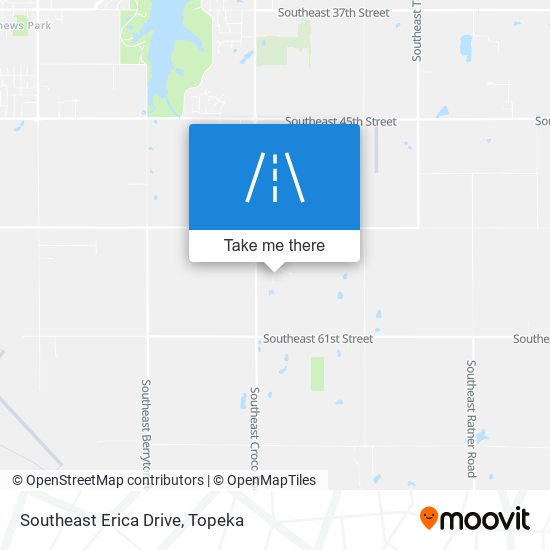 Mapa de Southeast Erica Drive