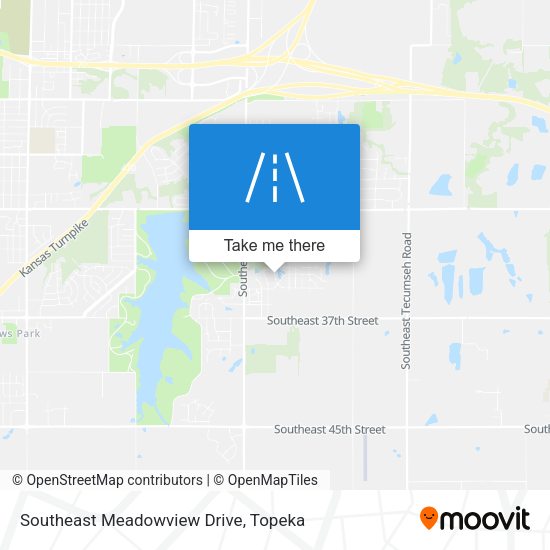 Southeast Meadowview Drive map
