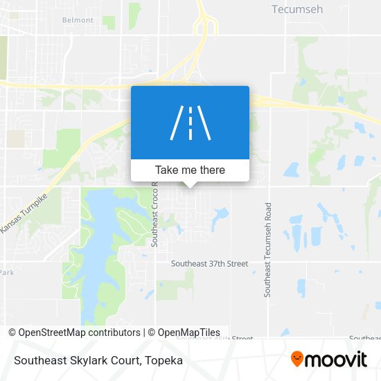 Southeast Skylark Court map