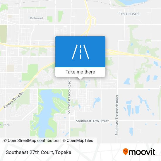 Southeast 27th Court map