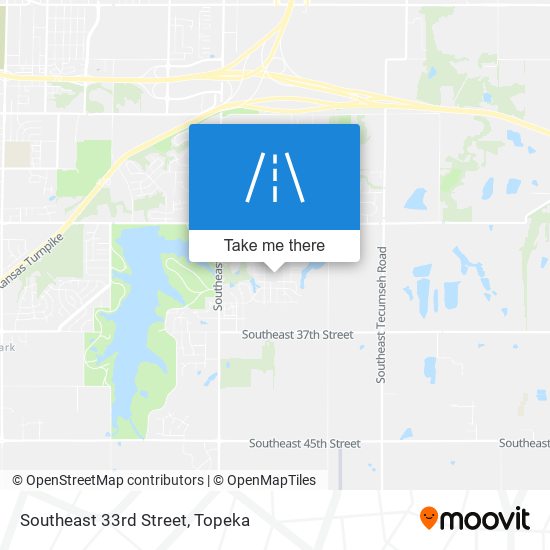 Mapa de Southeast 33rd Street