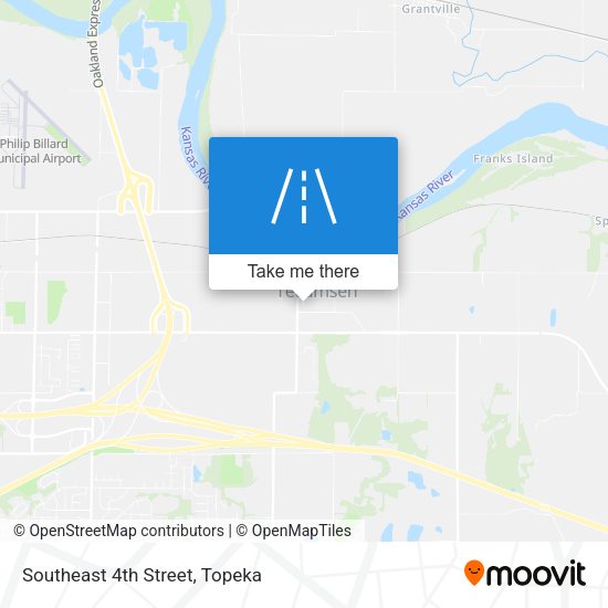 Southeast 4th Street map
