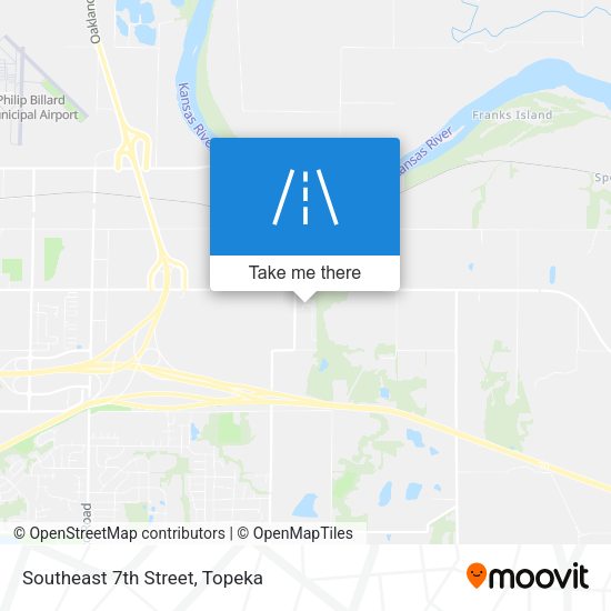 Southeast 7th Street map