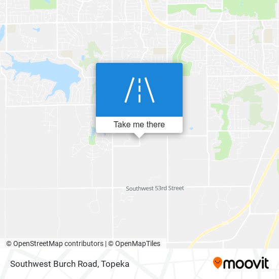 Mapa de Southwest Burch Road