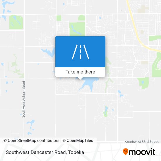 Southwest Dancaster Road map