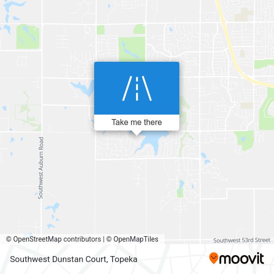 Southwest Dunstan Court map