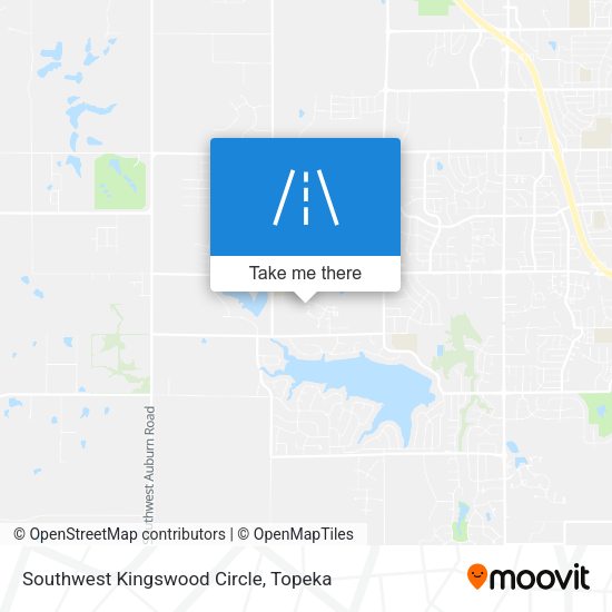Southwest Kingswood Circle map