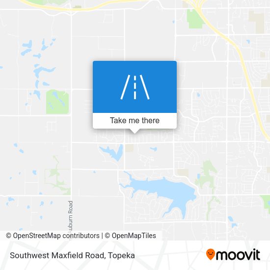 Southwest Maxfield Road map