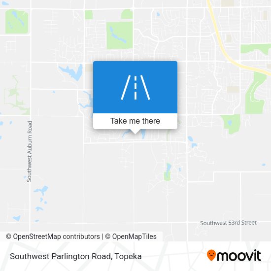 Mapa de Southwest Parlington Road