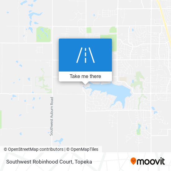 Mapa de Southwest Robinhood Court