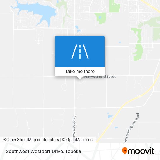 Southwest Westport Drive map