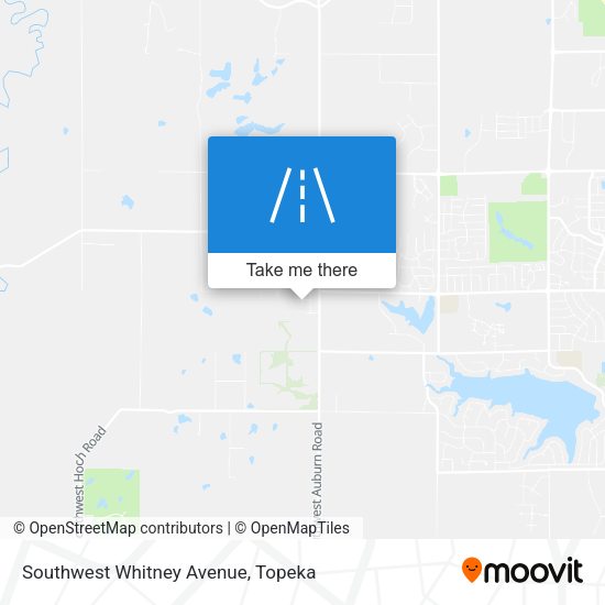 Southwest Whitney Avenue map