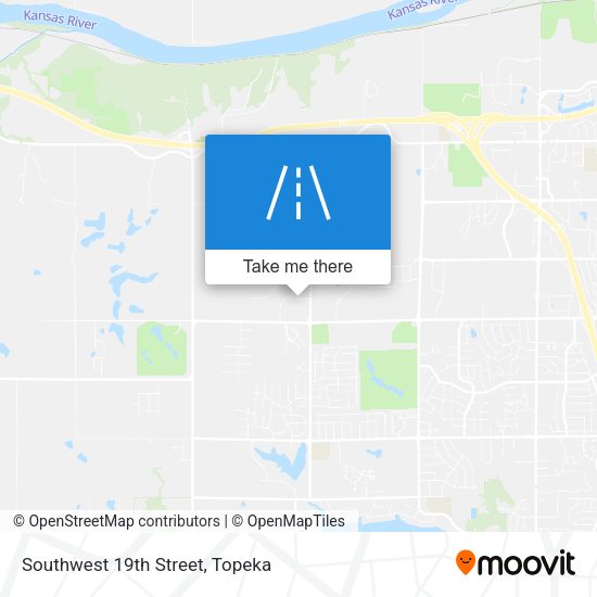 Mapa de Southwest 19th Street