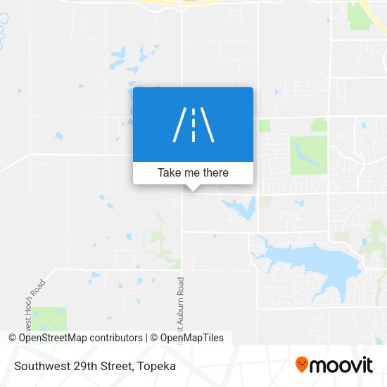 Southwest 29th Street map