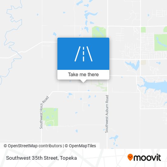 Mapa de Southwest 35th Street