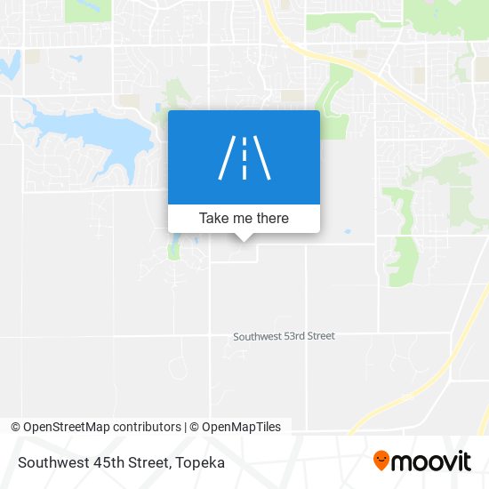 Mapa de Southwest 45th Street