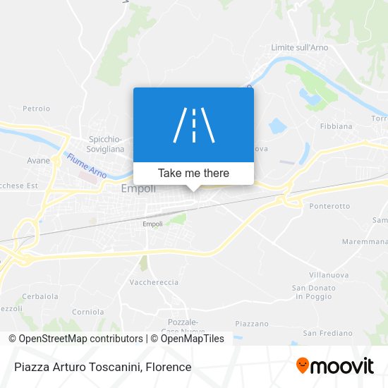 Piazza Arturo Toscanini map