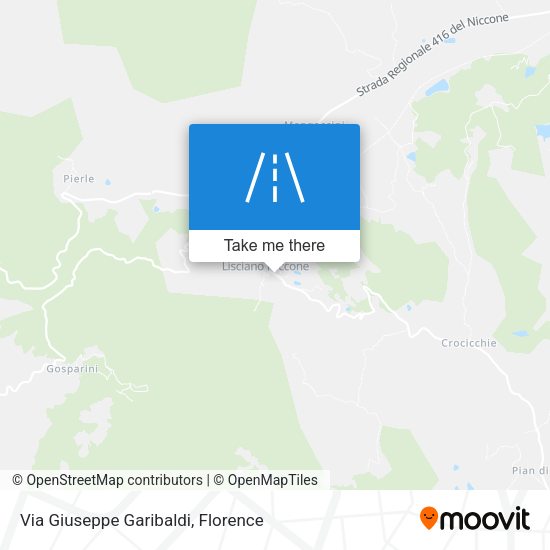 Via Giuseppe Garibaldi map