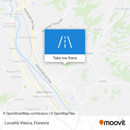 Località Viesca map