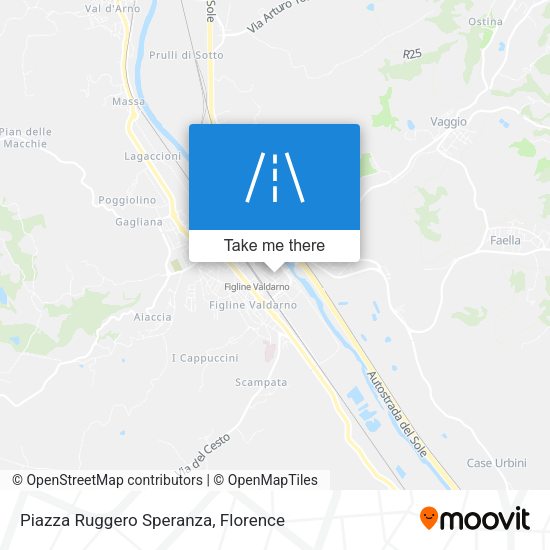 Piazza Ruggero Speranza map