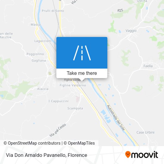 Via Don Arnaldo Pavanello map