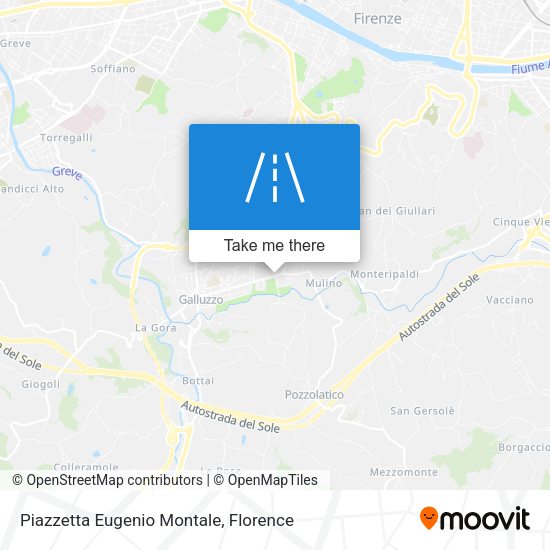 Piazzetta Eugenio Montale map