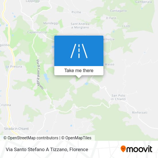 Via Santo Stefano A Tizzano map
