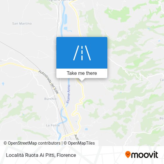 Località Ruota Ai Pitti map