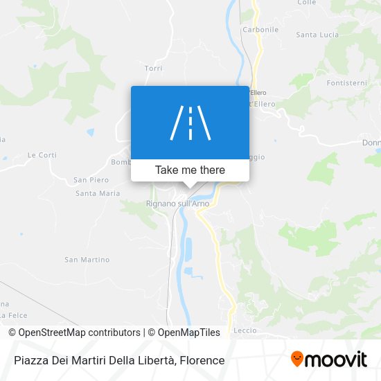 Piazza Dei Martiri Della Libertà map