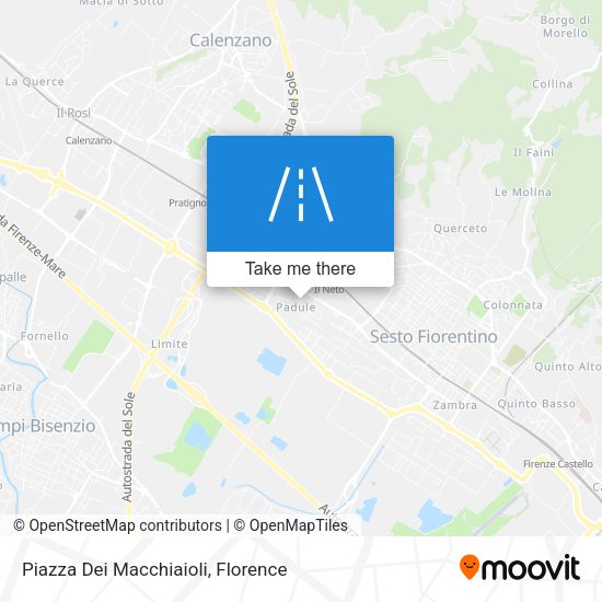 Piazza Dei Macchiaioli map