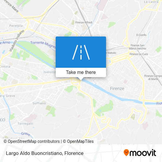 Largo Aldo Buoncristiano map