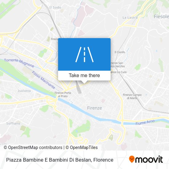 Piazza Bambine E Bambini Di Beslan map